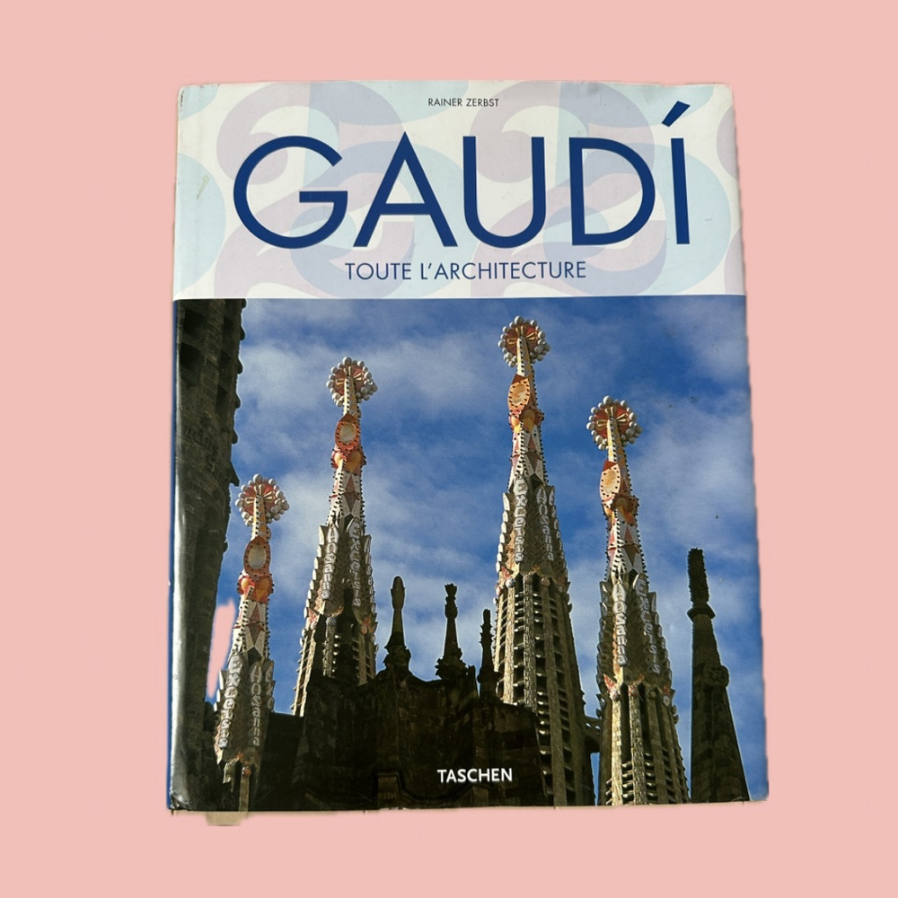 Gaudí Taschen 25th Anniversary Architecture Coffee Table Book Hardcover